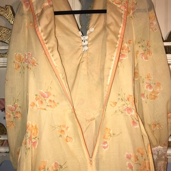 Gorgeous vintage boho/ prairie style maxi! - Picture 3 of 5